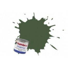 Vert olive drab mat. Peinture Humbrol 14ml N155 