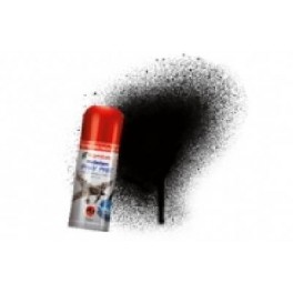 Noir métalique. Bombe de peinture acrylique 150ml Peinture  humbrol N5201 