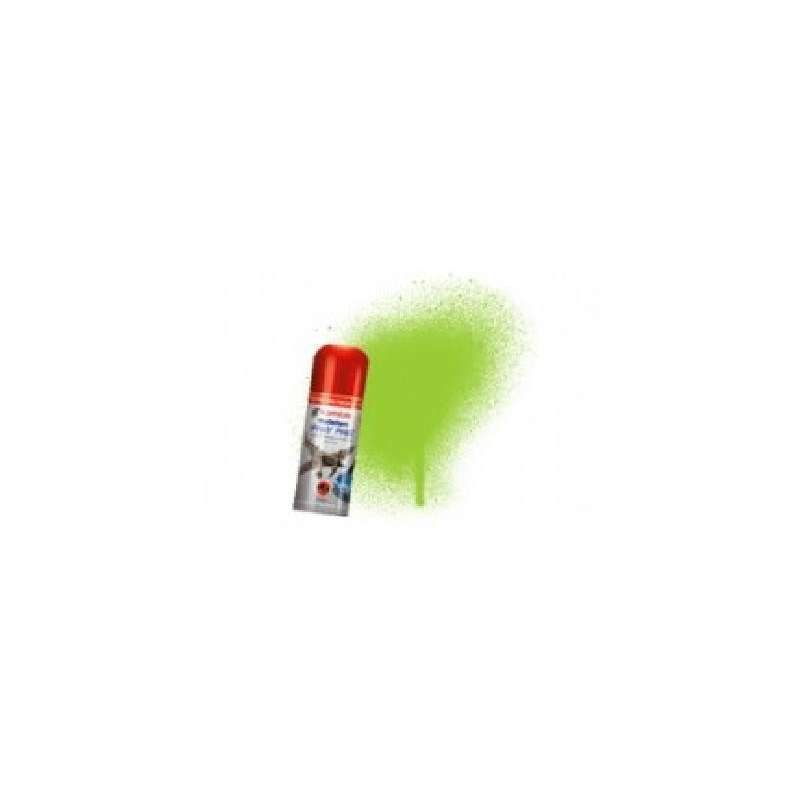 Bombe de peinture acrylique 150ml humbrol N203 Vert clair fluorescent.