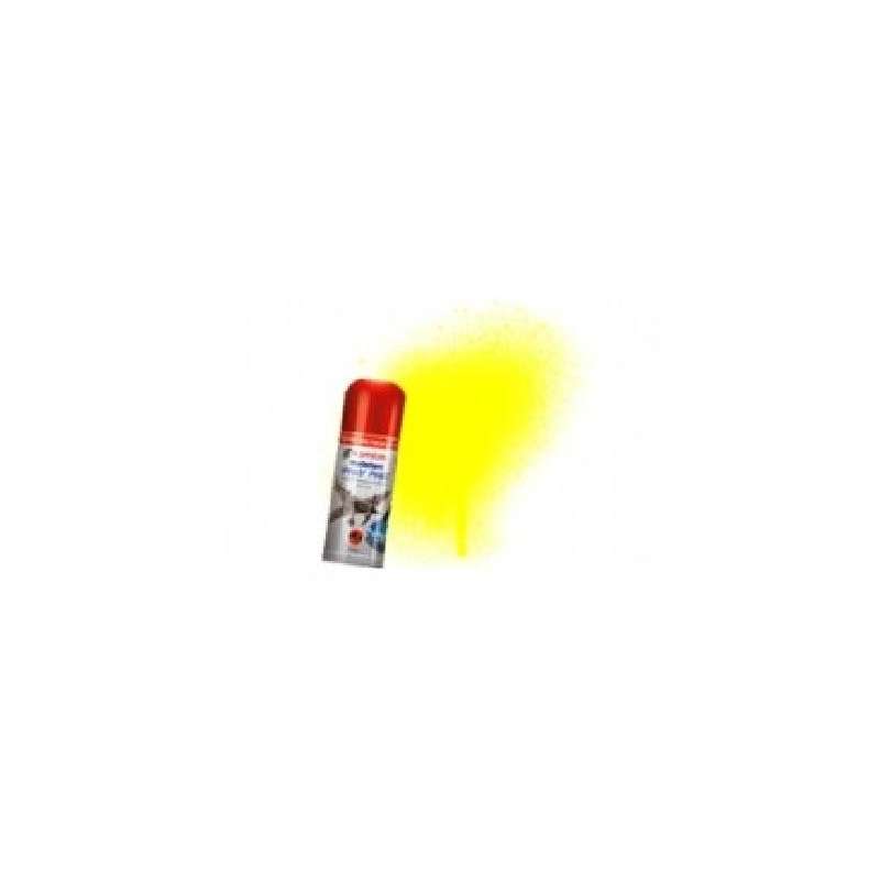 Bombe de peinture acrylique 150ml humbrol N204 Jaune fluorescent.