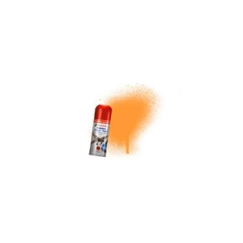 Bombe de peinture acrylique 150ml humbrol N205 Orange fluorescent.