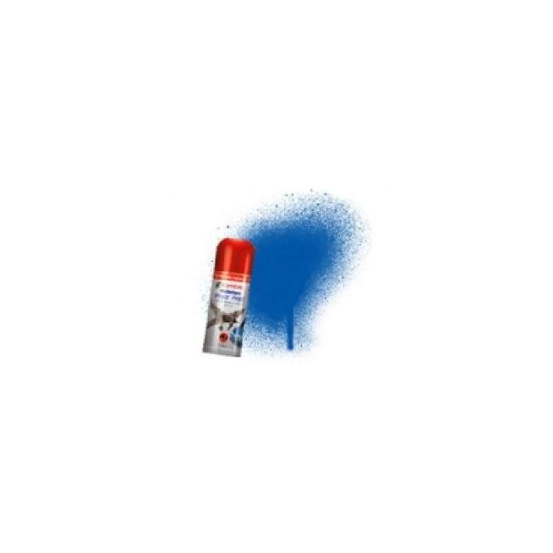 Bombe de peinture acrylique 150ml Peinture humbrol N222 Bleu clair de lune métalique.