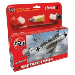Airfix 1/72e STARTER SET MESSERSCHMITT BF 109E-3