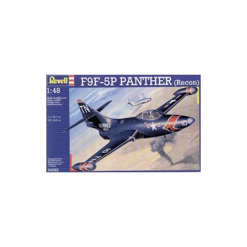 GRUMMAN F9F-5 PANTHER Maquette Revell,1/48e.
