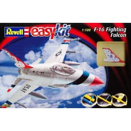 General Dynamic F-16 Fighting Falcon "Easy Kits" Maquette Revell 1/100e.