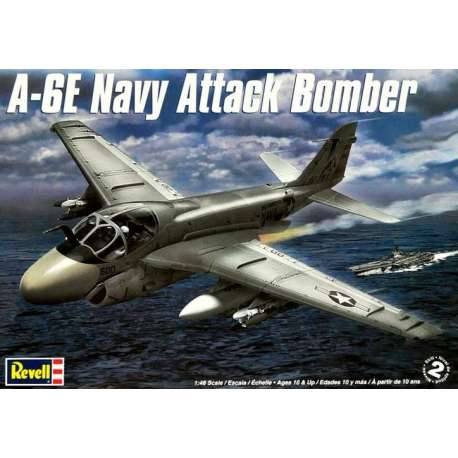 GRUMANN A-6E "INTRUDER" NAVY ATTACK BOMBER  Maquette d'avion 1/48e Revell.