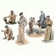 Figurine Master Box ENSEMBLE 8e ARMEE BRITANNIQUE - AFRIQUE DU NORD 1942 1/35e 