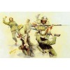 Figurine Master Box COMBAT AU CORPS A CORPS - BATAILLE EN AFRIQUE DU NORD 1942 (1) 1/35e 