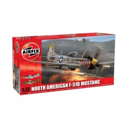 NORTH AMERICAN F-51D "MUSTANG" 1/72e Airfix.