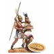 Andrea miniatures Fantassin Romain et Samnite 54mm.