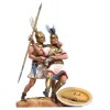 Figurine de collection Andrea miniatures Fantassin Romain et Samnite 54mm.