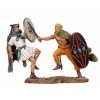 Andrea miniatures Veles Romain et guerrier Celte en 54mm.