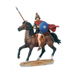 Figurine de collection Andrea Miniatures Cavalier Romain 54mm.