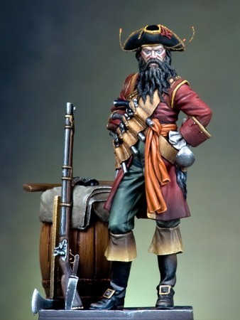 Figurine de Mezcal le mexicain en 54mm Romeo Models. - Maquettes et