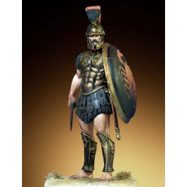 Figurine Romeo Models 54mm  Grecque "Siceliota" Hoplite - V siècle avant JC avec un casque  Thrace 