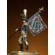 Romeo Models 54mm  Grenadier de la Garde Royale officier porte-étendard .