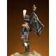 Romeo Models 54mm  Grenadier de la Garde Royale officier porte-étendard .