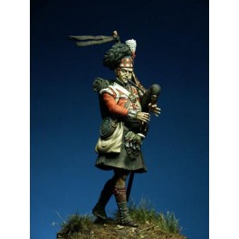 Romeo Models,75mm. 79th Rgt. of Infantry “The Cameron Highlanders” Piper Kenneth  figure kits.