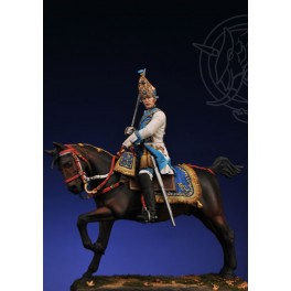 Romeo Models,75mm, Grenadier officer in the Holstein Dragoon Regiment. Russia 1756-Figure kits.