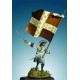 Soldiers 54mm,Infantry Ensign 1704-1712.