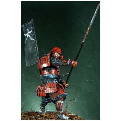 Romeo Models 90mm figuren, Samurai Azuchi-Momoyama , 1568-1600 .