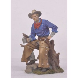 Figurine de collection Andrea Miniatures 54mm Trail Boss.