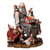 Andrea miniaturen,54mm.Santa's Verschnaufpause.