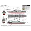 USS FREEDOM (LCS-1) Maquette Trumpeter 1/350e 
