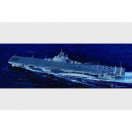  PORTE AVIONS USS CV-10 "YORKTOWN". Maquette de bâtiment de guerre. Trumpeter 1/700e