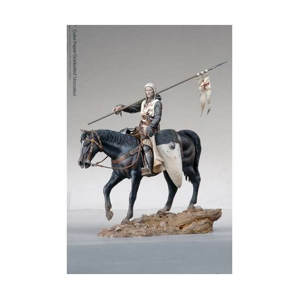 Andrea miniatures,90mm.Figurine de Chevalier Du Temple.XIe siècle.