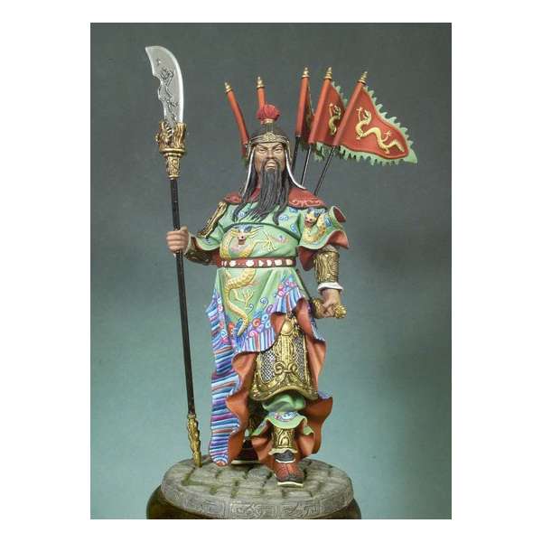 Andrea miniatures,90mm figure kits .Chinese Warrior (Kuan Yu 300 A.D.).